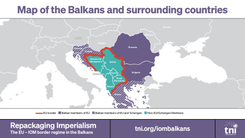 map of Balkans