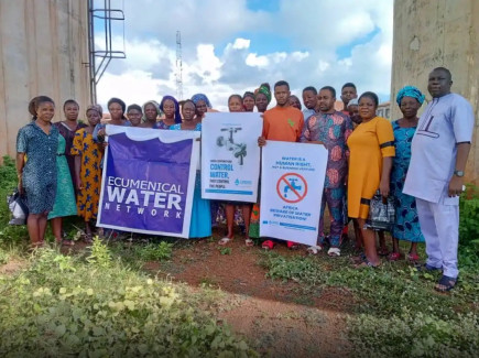 Protest of Ecumenical Water Network