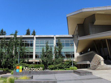  Building 92 at Microsoft Corporation headquarters in Redmond, Washington. 