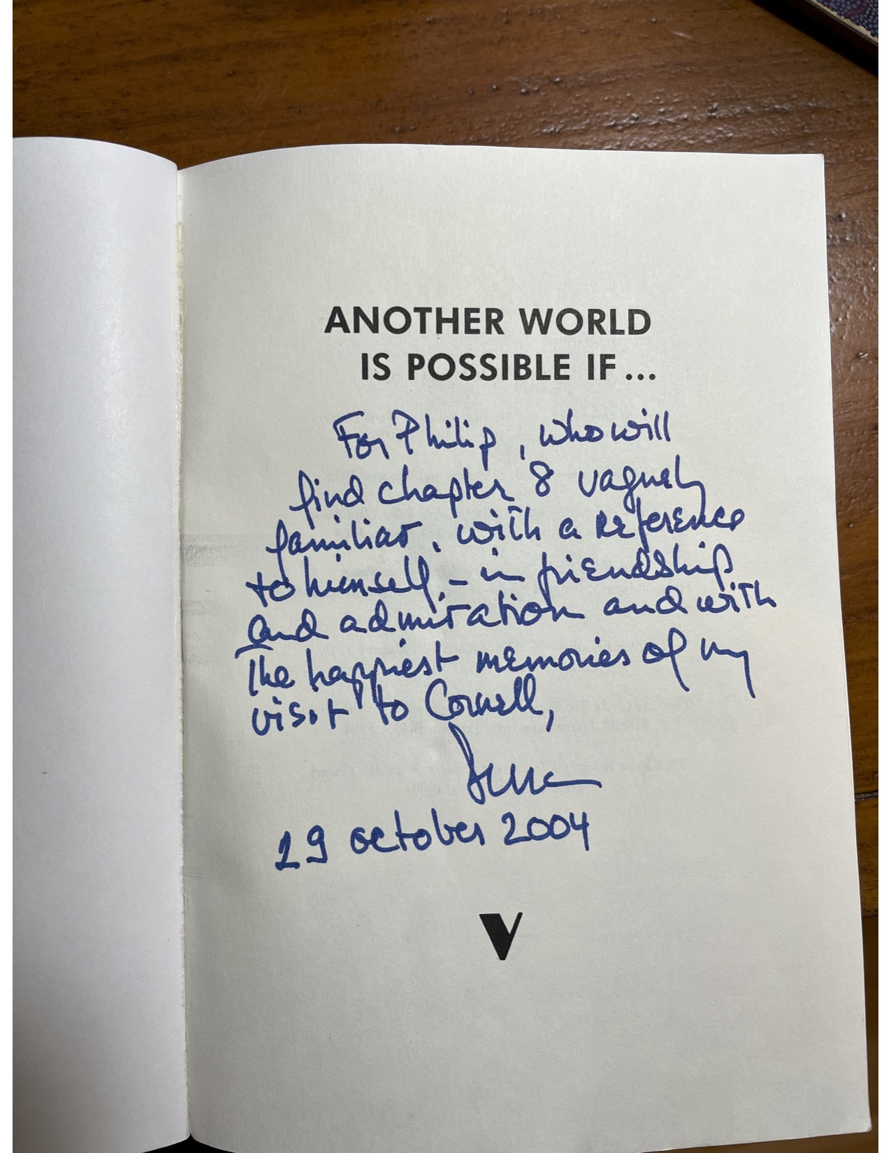 Susan's note in Another World