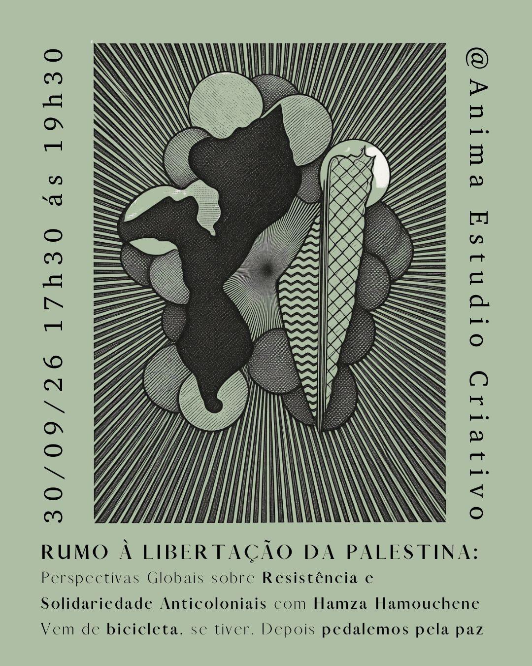 Rumo à Libertação da Palestina book tour event at Animateka, Maputo, on 30 September 2026