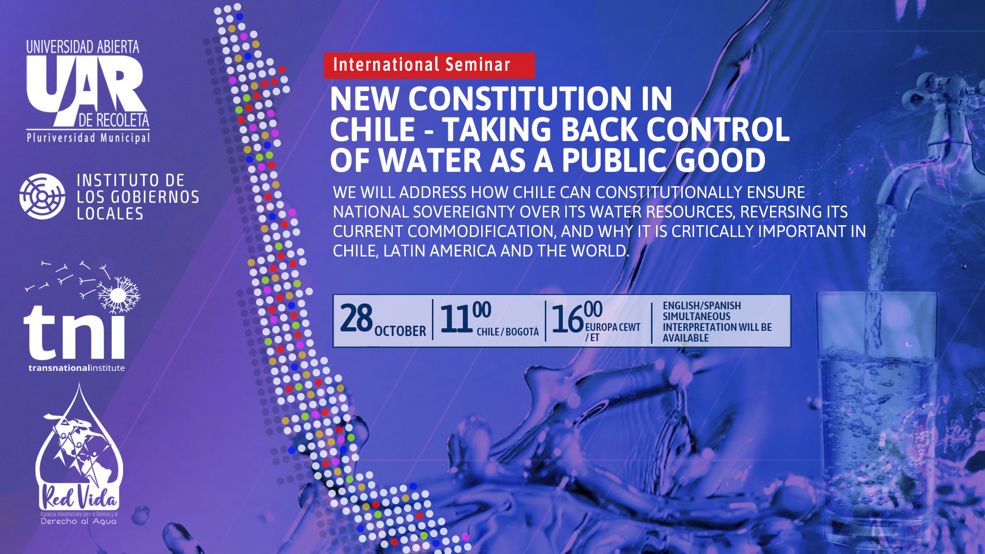 The New Constitution in Chile - Taking back control of water as a public good - Transnational Institute