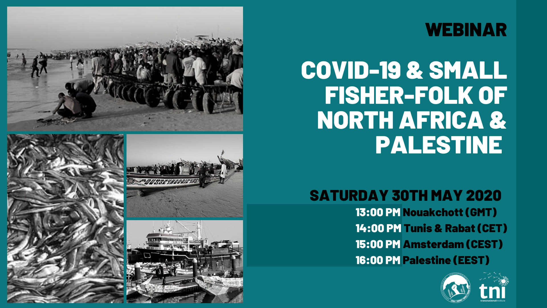 Webinar: COVID19 and small fisher-folk of North Africa and Palestine