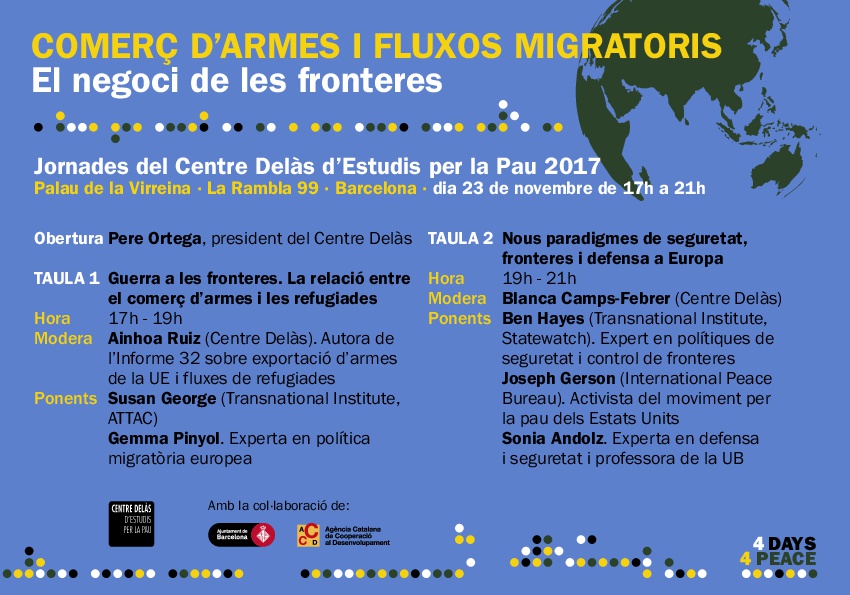 Event Comercio de armas y flujos migratorios