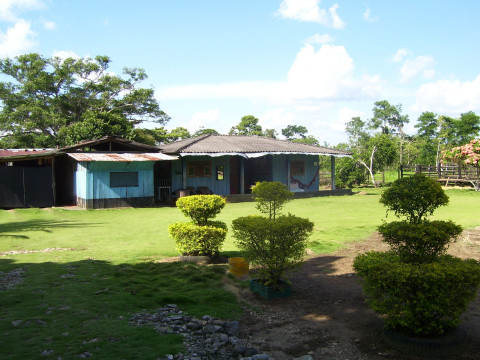 Home of a wealthy former coca leaf farmer in Putumayo