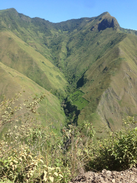 Remote areas in Nariño where farmers grow coca leaf away from their homes