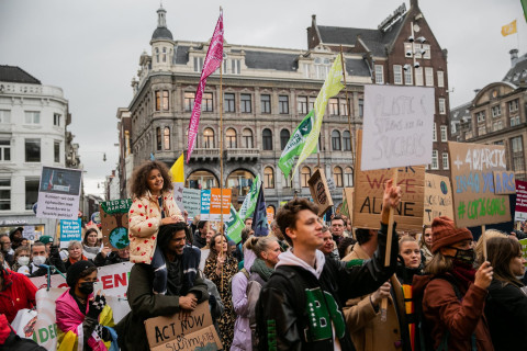 Climate Protest in Amsterdam