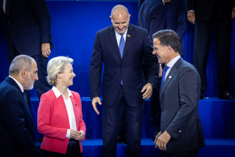 NATO Secretary General Mark Rutte with Ursula von der Leyen, President of the European Commission