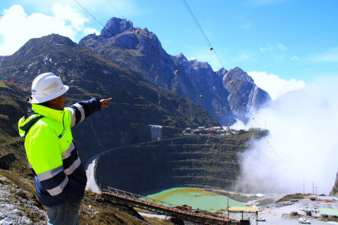 Surface mining in Freeport Indonesia