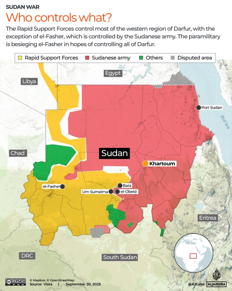 map Sudan