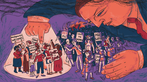 Illustration by Sana Nasir