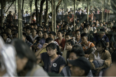 Participants from local communities, CBOs and KNU joining the launch