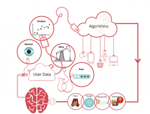 The ‘Intelligent Corporation’ in diagrammatic form. Source: ITForChange