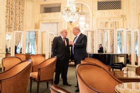 President Donald J. Trump and British Prime Minister Boris Johnson