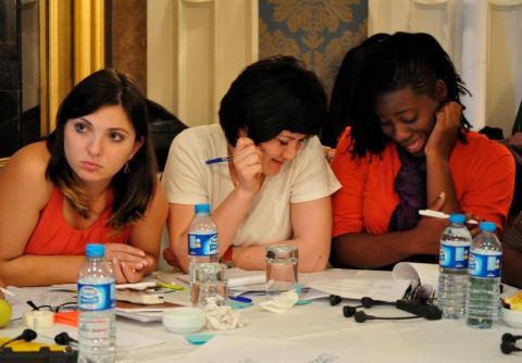 Participants at the Young Feminist Activist Conference, 2011.