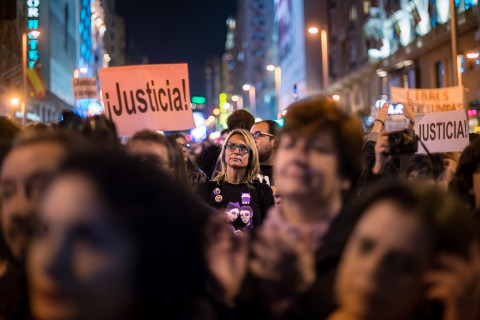 International Women's Day 2017 march in Mardrid