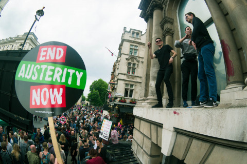 Anti-austerity protest