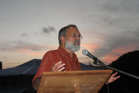 Praful Bidwai at booklaunch in Durban 2011