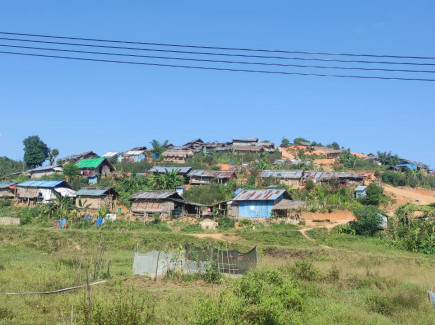 IDP camp in Mansi Township