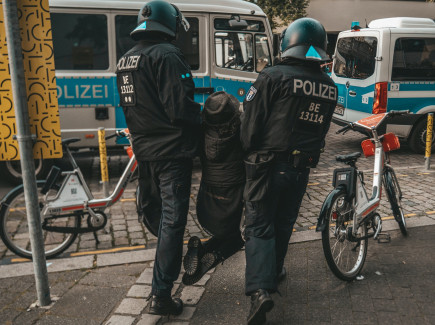 The Internationalist Queer Pride demonstration in Berlin in July 2025 saw massive police violence and arrests.