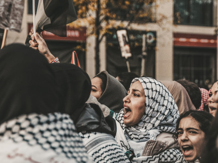 Demonstration in Berlin, November 2023.