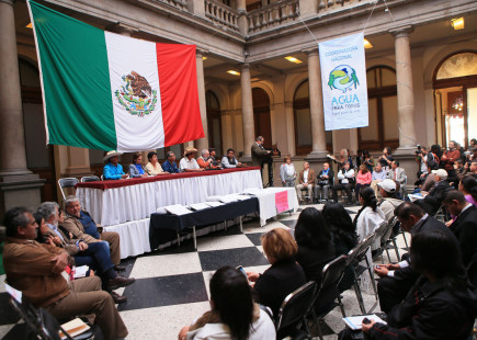 Presentation of the Citizens’ Water Bill to legislators 9 February 2015