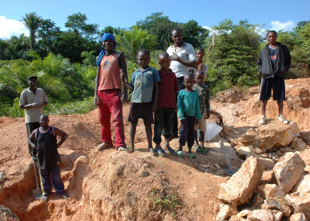 Child Mining in Congo