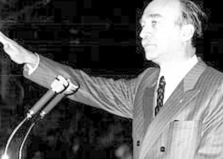 Giorgio Almirante, founder of MSI