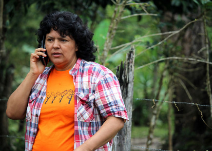 Berta Cáceres famously said ‘Our Mother Earth – militarized, fenced-in, poisoned, a place where basic rights are systematically violated – demands that we take action