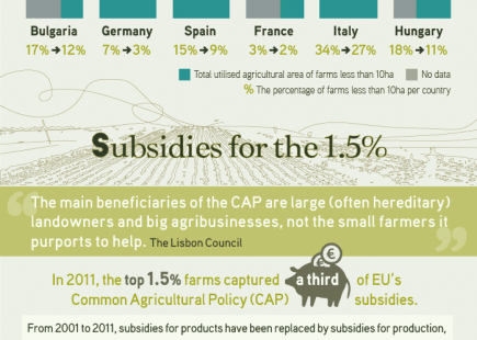 Small scale farming landgrab Europe