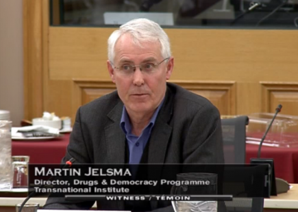 Opening statement by Martin Jelsma before the Standing Senate Committee on Foreign Affairs and International Trade Meeting regarding Bill C-45 as it relates to Canada’s international obligations 19 April 2018 – 10.30 am