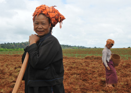 Pa-O farmers in Shan State Slider