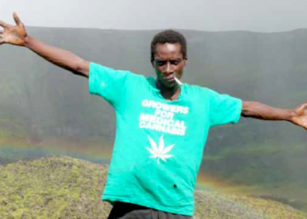 Cannabis grower, St. Vincent and the Grenadines, november 2019