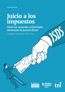 Cover Taxes on Trial Spanish