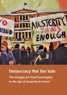 'Democracy not for sale' cover