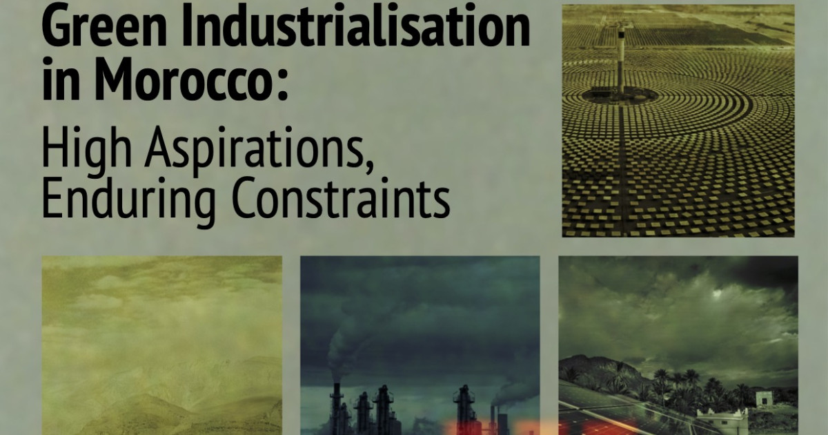 Green Industrialisation in Morocco | Transnational Institute