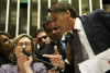 Bolsonaro arguing with Federal Deputy Maria do Rosário in the Chamber of Deputies, 14 September 2016, Marcelo Camargo/Agência Brasil Bolsonaro arguing with Federal Deputy Maria do Rosário in the Chamber of Deputies, 14 September 2016